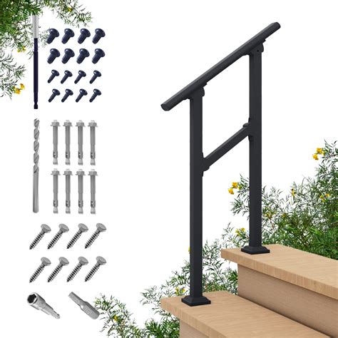 railway stakes|short handrails for 2 steps.